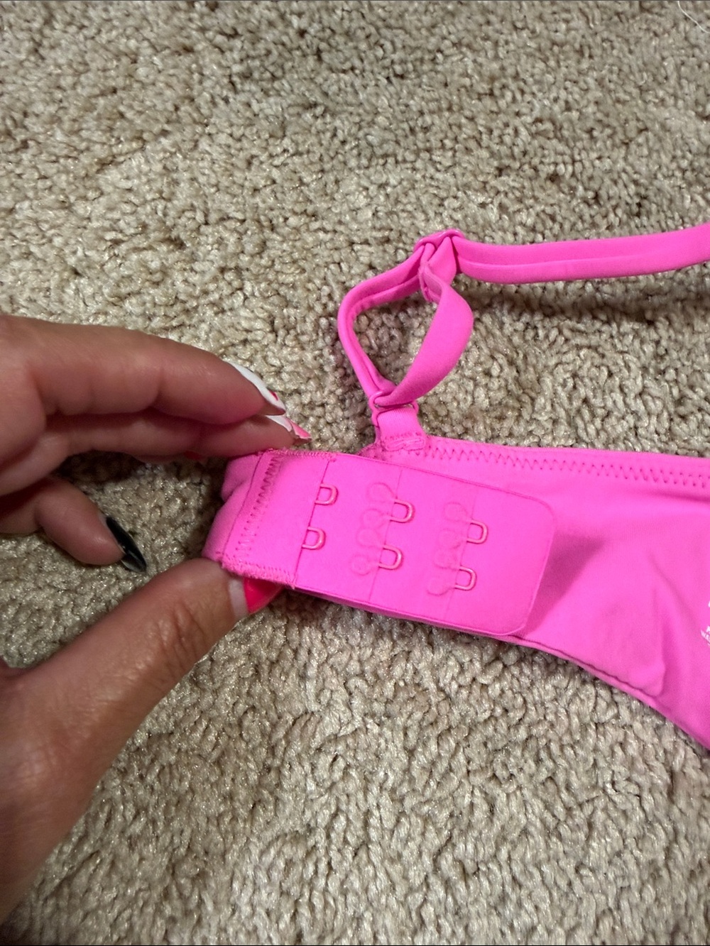 Skims Pink Underwire Lace Bra 36C - Picture 6 of 7